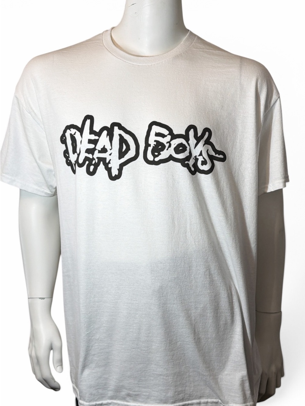 Dead Boys Sonic Reducer White 2-Sided Graphic Tee Shirt Size XL